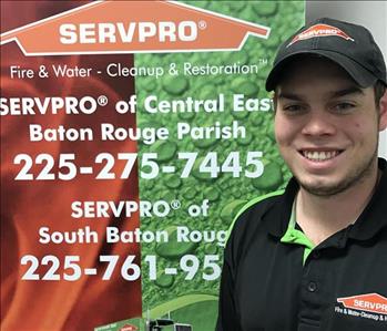 Benton Lieux, team member at SERVPRO of South Baton Rouge